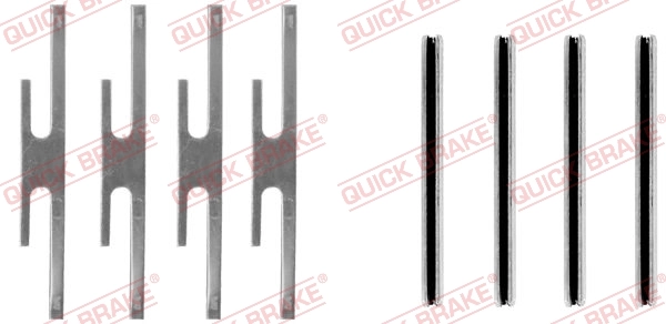 Accessory Kit, disc brake pad